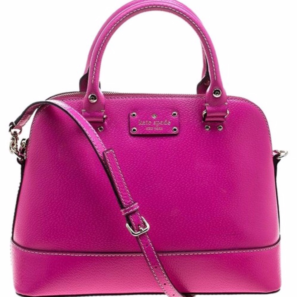 Kate Spade Hot Pink Large Rachelle Satchel